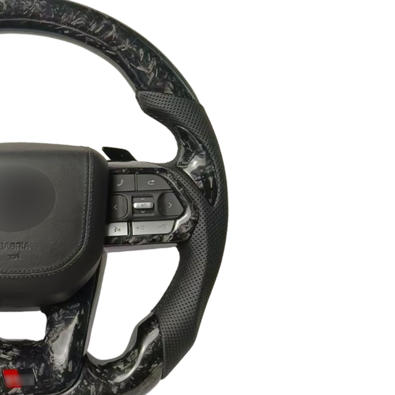 Toyota Land Cruiser Hilux Revo N70 N80 Tacoma Tundra Fortuner 2015-2022 LC300 LC200 GR Carbon Steering Wheel