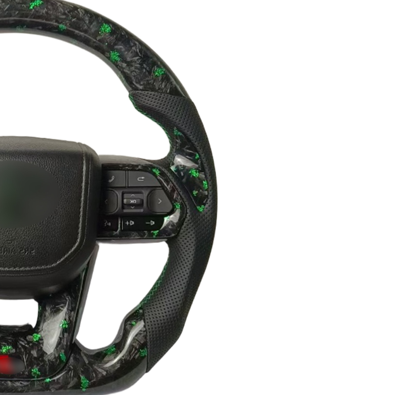 Toyota Land Cruiser Hilux Revo N70 N80 Tacoma Tundra Fortuner 2015-2022 LC300 LC200 GR Carbon Steering Wheel