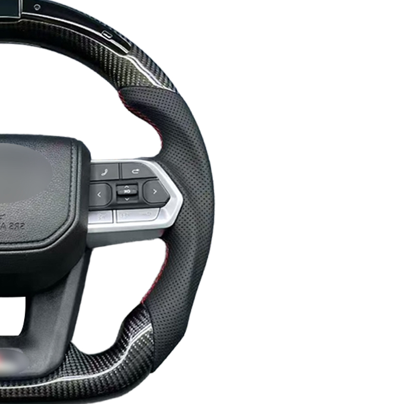 Toyota Land Cruiser Hilux Revo N70 N80 Tacoma Tundra Fortuner 2015-2022 LC300 LC200 GR Carbon Steering Wheel