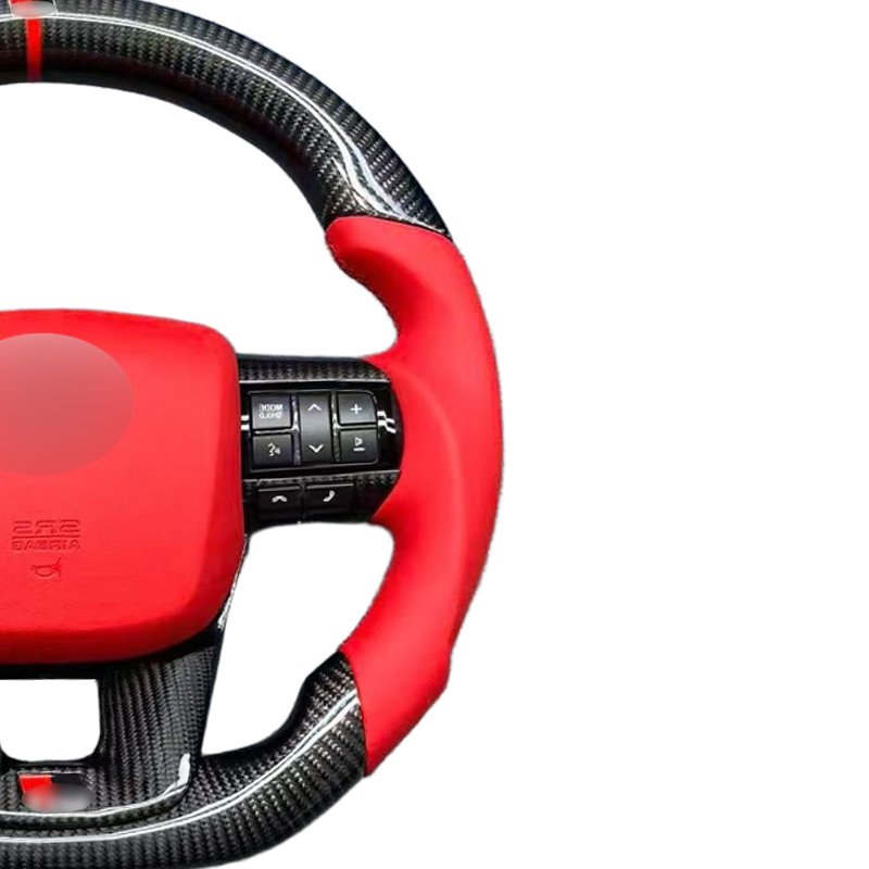 Toyota Land Cruiser Hilux Revo N70 N80 Tacoma Tundra Fortuner 2015-2022 LC300 LC200 GR Carbon Steering Wheel