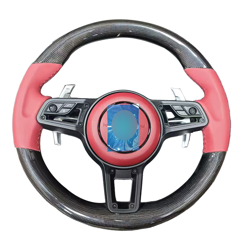 Porsche Cayenne 911 (992) Style  Customized Carbon Fiber Steering Wheel