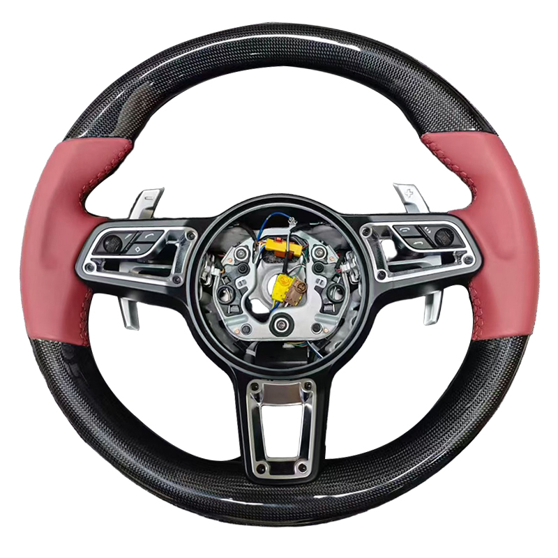 Porsche Cayenne 911 (992) Style  Customized Carbon Fiber Steering Wheel