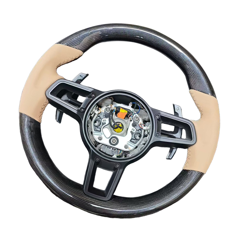 Porsche Cayenne 911 (992) Style  Customized Carbon Fiber Steering Wheel