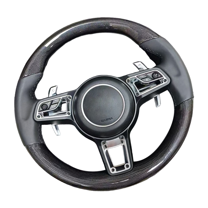 Porsche Cayenne 911 (992) Style  Customized Carbon Fiber Steering Wheel