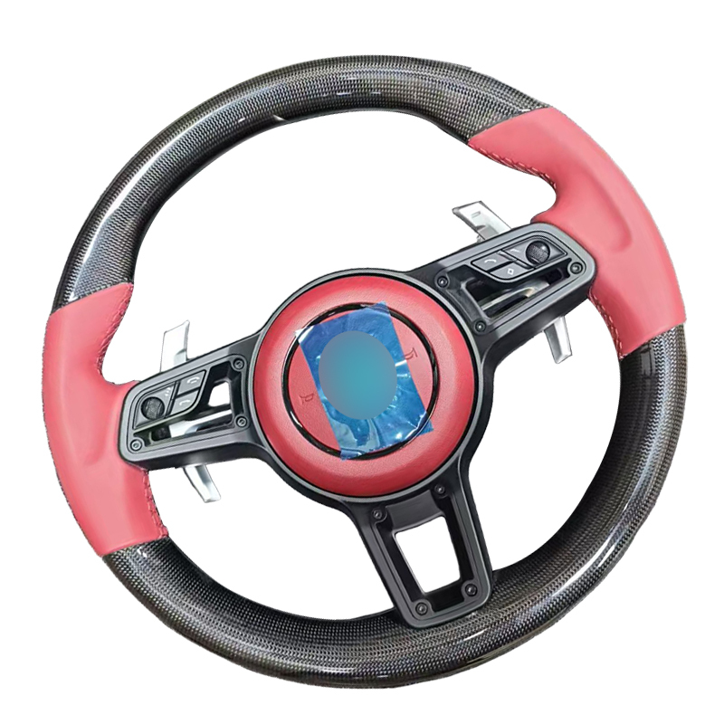 Porsche Cayenne 911 (992) Style  Customized Carbon Fiber Steering Wheel