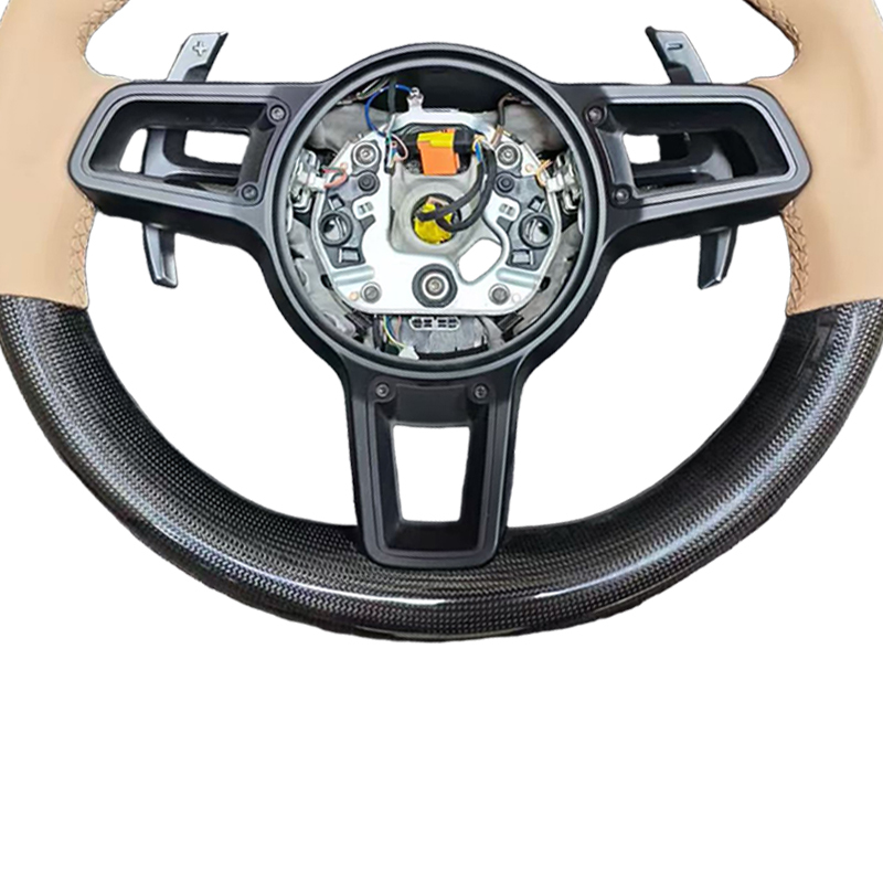 Porsche Cayenne 911 (992) Style  Customized Carbon Fiber Steering Wheel