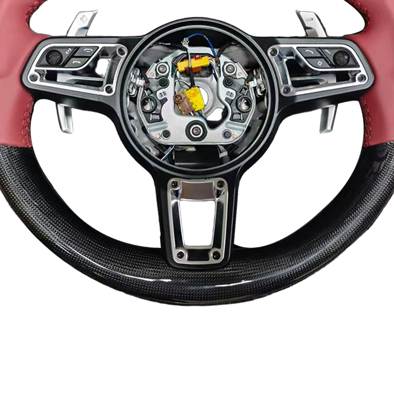 Porsche Cayenne 911 (992) Style  Customized Carbon Fiber Steering Wheel
