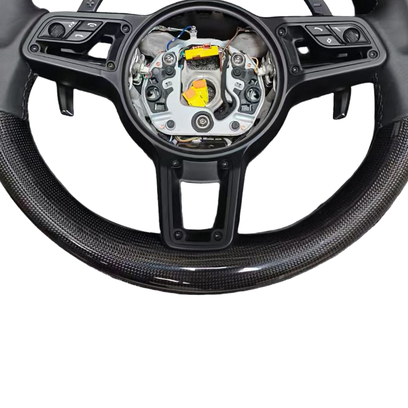 Porsche Cayenne 911 (992) Style  Customized Carbon Fiber Steering Wheel