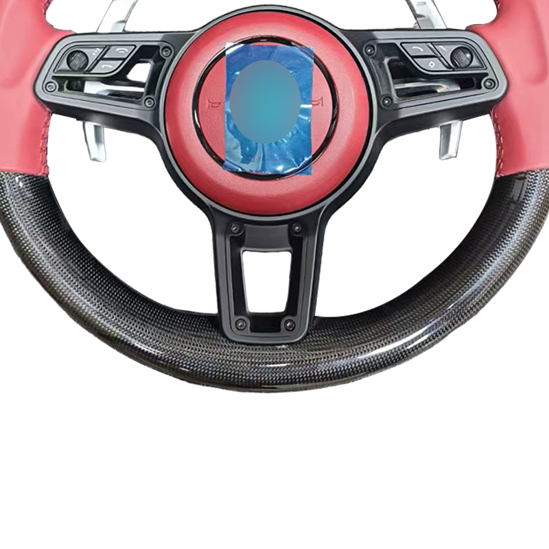 Porsche Cayenne 911 (992) Style  Customized Carbon Fiber Steering Wheel