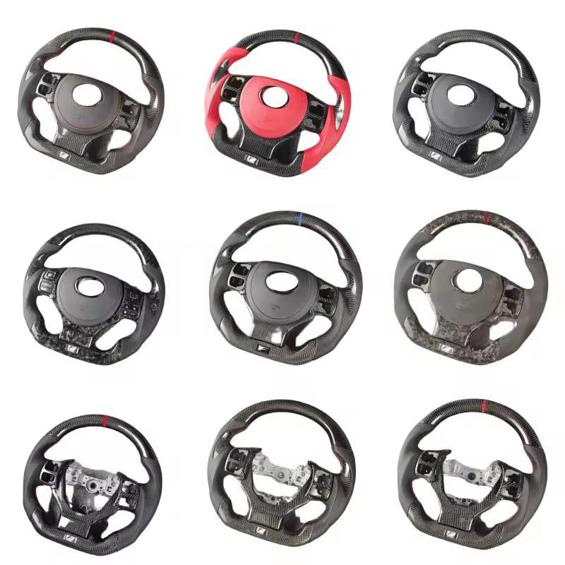 Lexus CTS IS GS ES RX IS350  Customizable  Carbon Fiber Steering Wheel