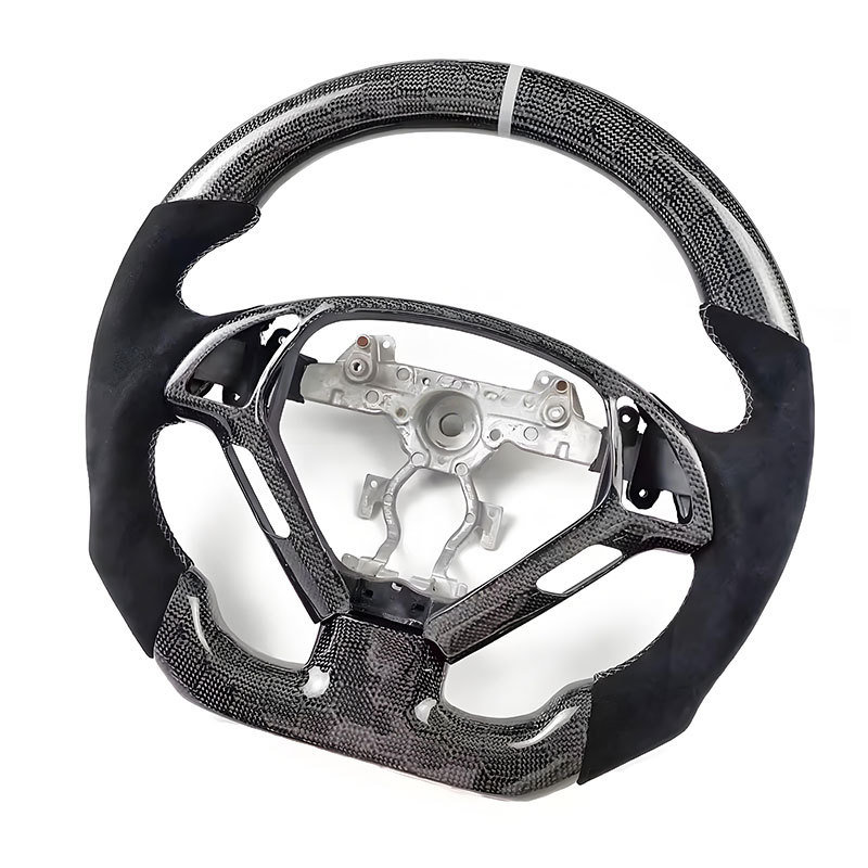 Infiniti G37 Q50 Q60 Q70 G25 G35  Carbon  Fiber Steering Wheel Alcantara