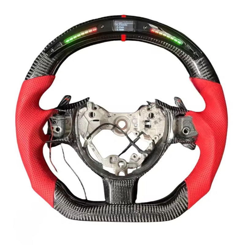 Toyota 86 Subaru BRZ GT86 GR86 AT86 LED Carbon Fiber Steering Wheel