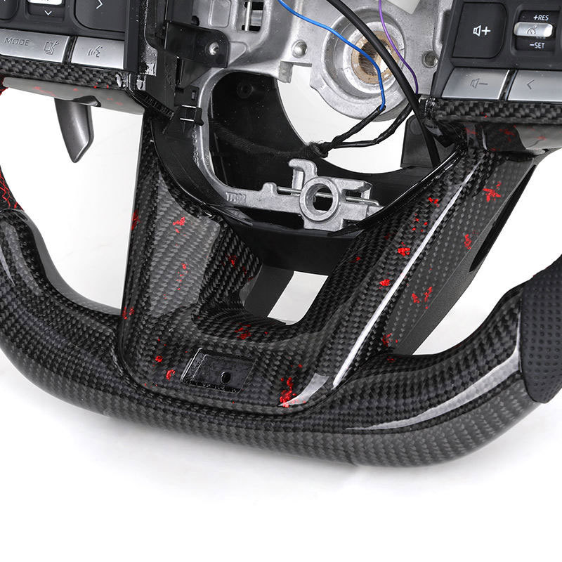 Toyota Alphard20 30 Camry Hilux Land Cruiser LC200 LC300 Prado 120 150 200 Carbon Steering Wheel