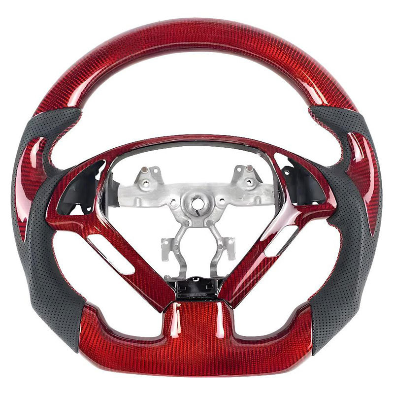 Infiniti G37 Q50 Q60 Q70 G25 G35  Carbon  Fiber Steering Wheel Alcantara