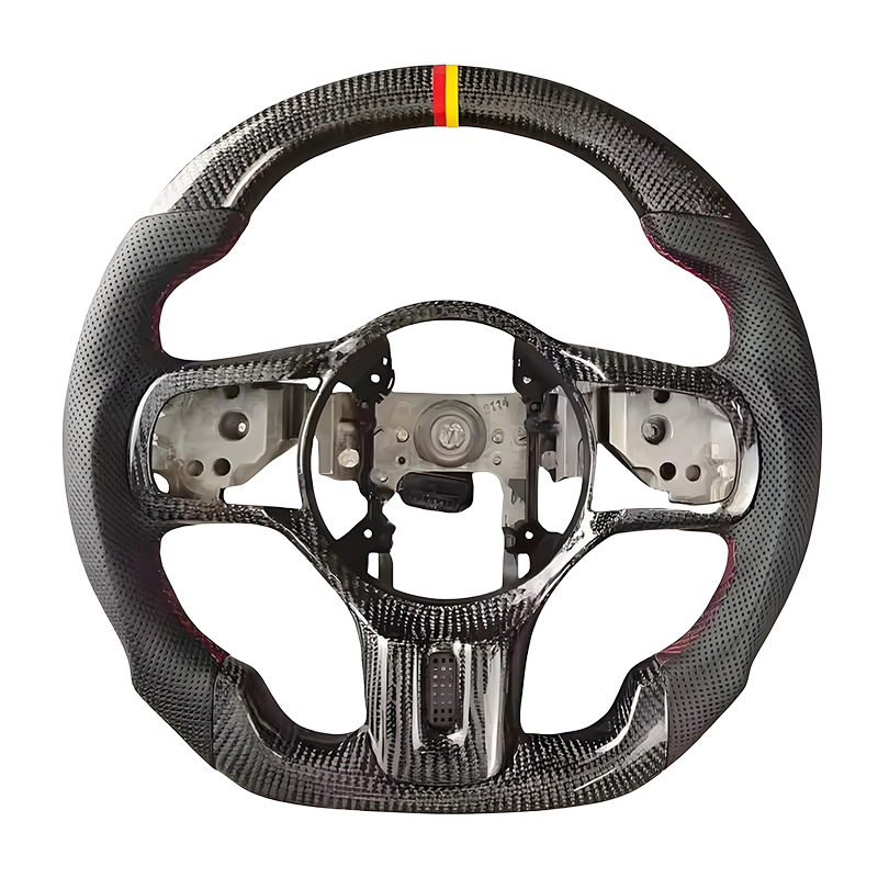 Mitsubishi Lancer Evolution X Style Carbon Fiber Steering Wheel