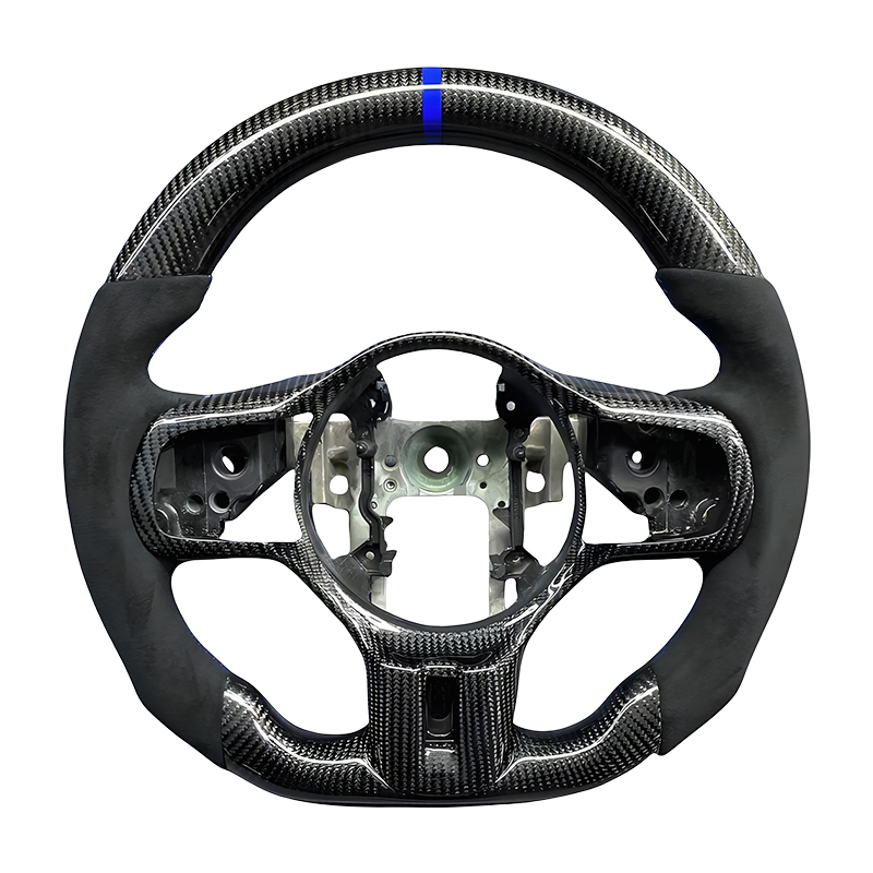 Mitsubishi Lancer Evolution X Style Carbon Fiber Steering Wheel