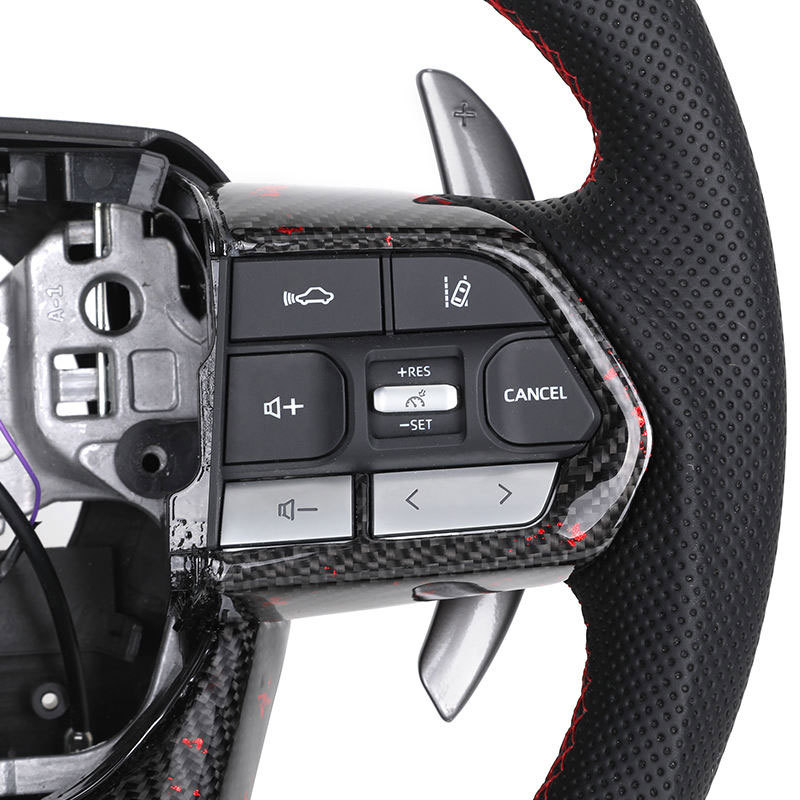 Toyota Alphard20 30 Camry Hilux Land Cruiser LC200 LC300 Prado 120 150 200 Carbon Steering Wheel