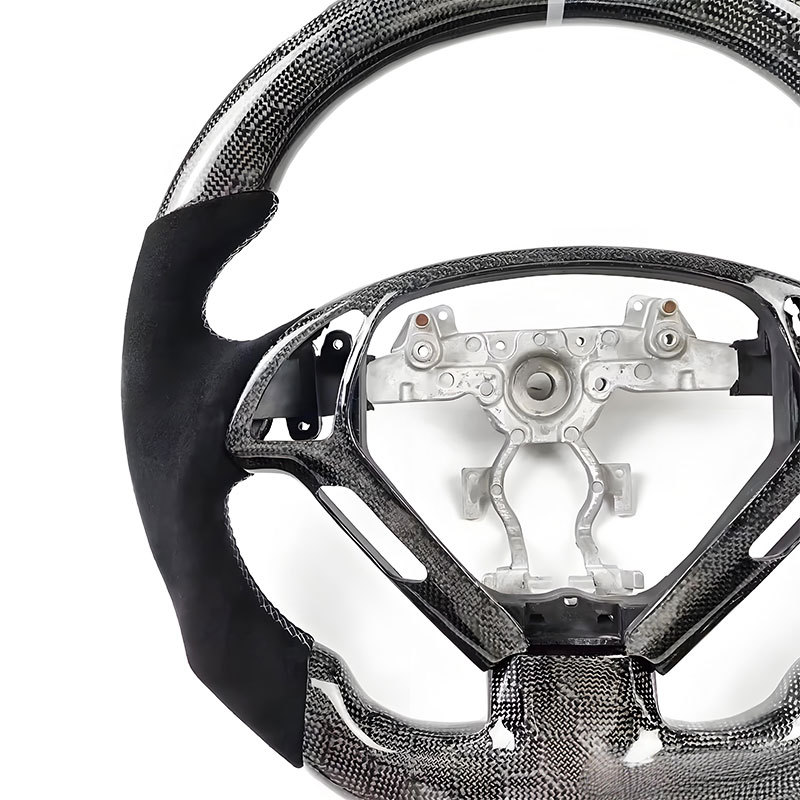 Infiniti G37 Q50 Q60 Q70 G25 G35  Carbon  Fiber Steering Wheel Alcantara