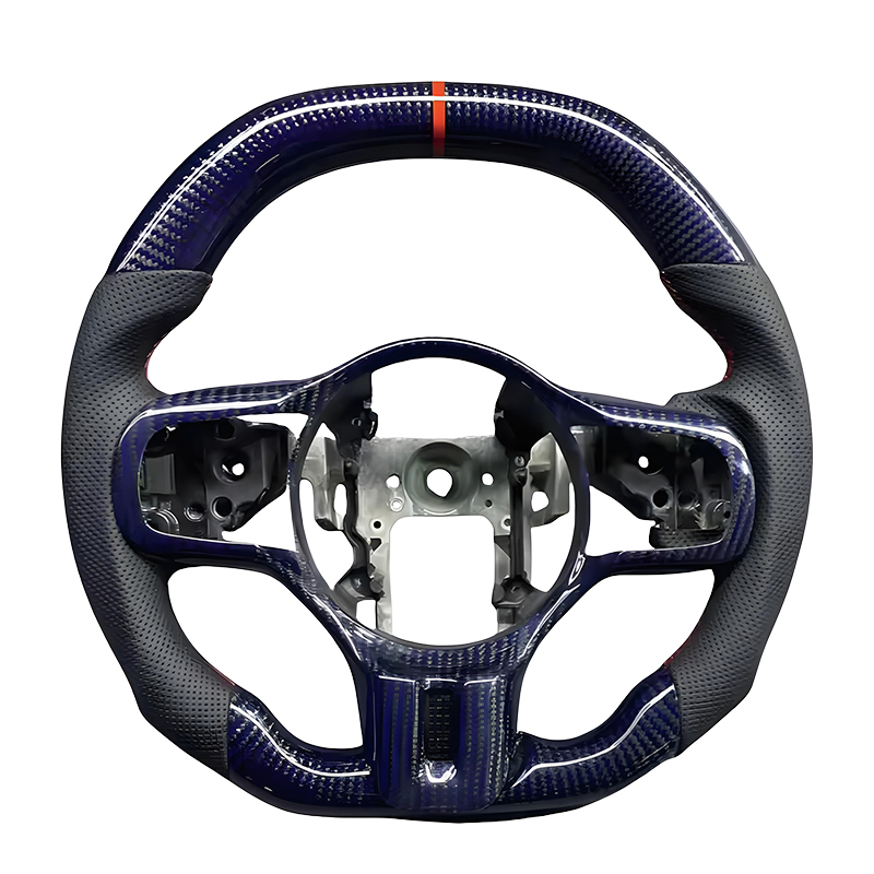Mitsubishi Lancer Evolution X Style Carbon Fiber Steering Wheel