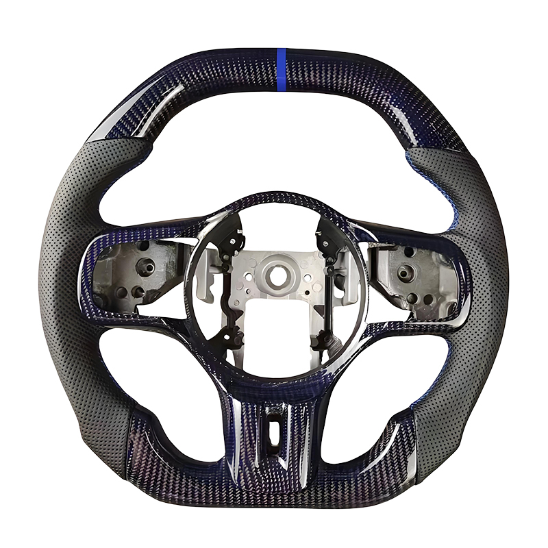 Mitsubishi Lancer Evolution X Style Carbon Fiber Steering Wheel