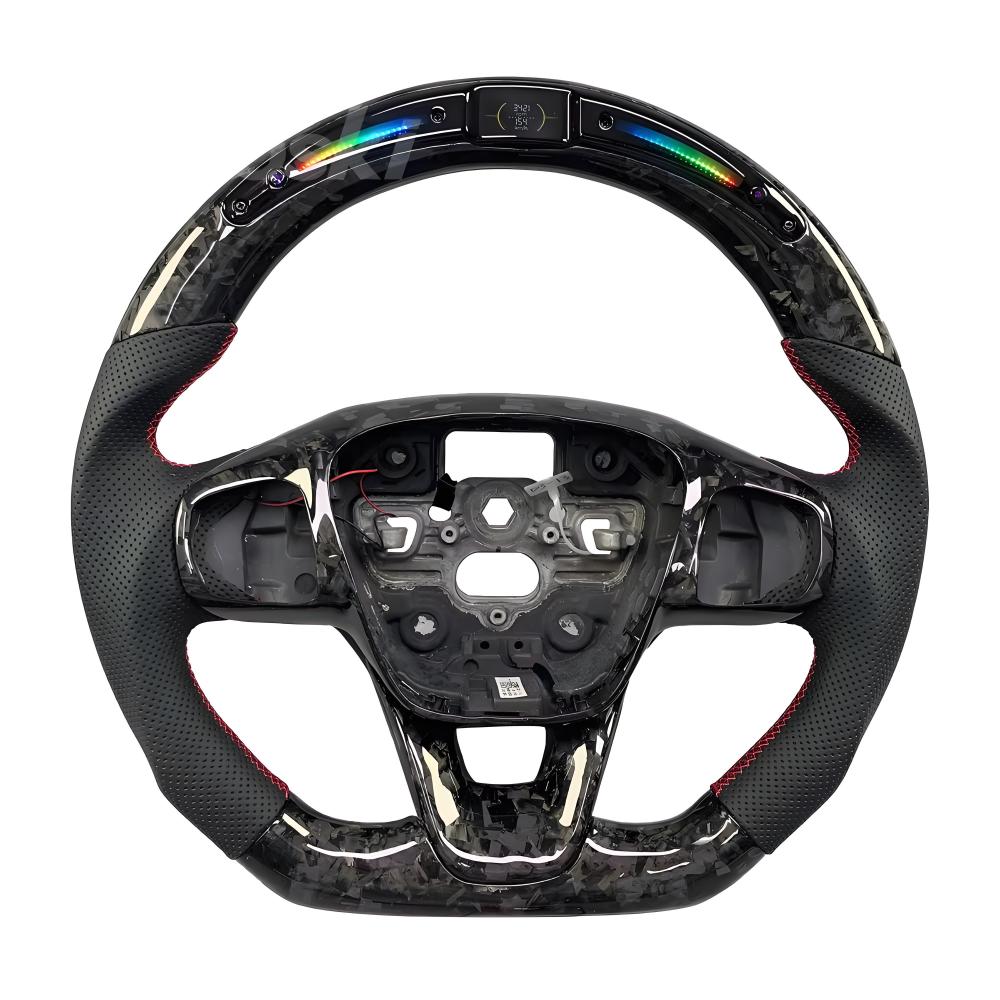 Ford Focus Fiesta Mk7 ST Mk8 Mk4 Mk3 Mk2 LED RAM Display CUSTOMIZABLE STEERING WHEEL