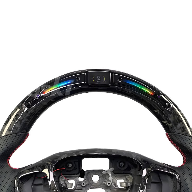 Ford Focus Fiesta Mk7 ST Mk8 Mk4 Mk3 Mk2 LED RAM Display CUSTOMIZABLE STEERING WHEEL