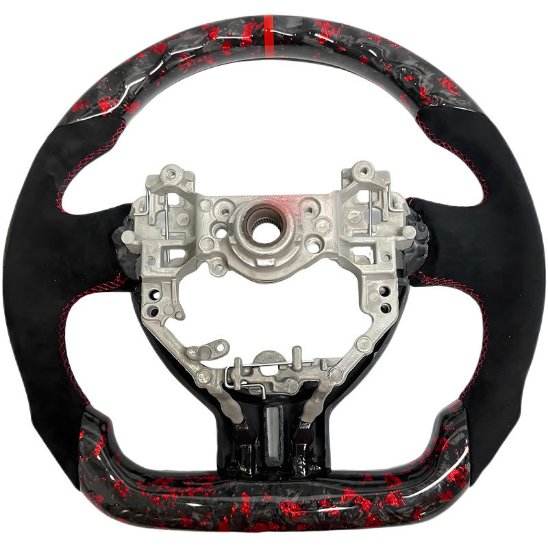 Toyota 86 Subaru BRZ GT86 GR86 AT86 LED Carbon Fiber Steering Wheel