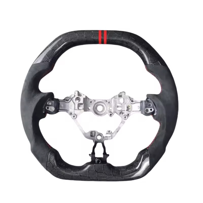 Toyota 86 Subaru BRZ GT86 GR86 AT86 LED Carbon Fiber Steering Wheel