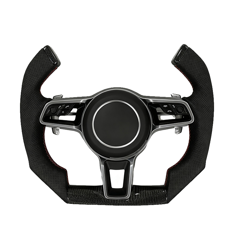 Porsche Cayenne 911 (992) Style  Customized Carbon Fiber Steering Wheel