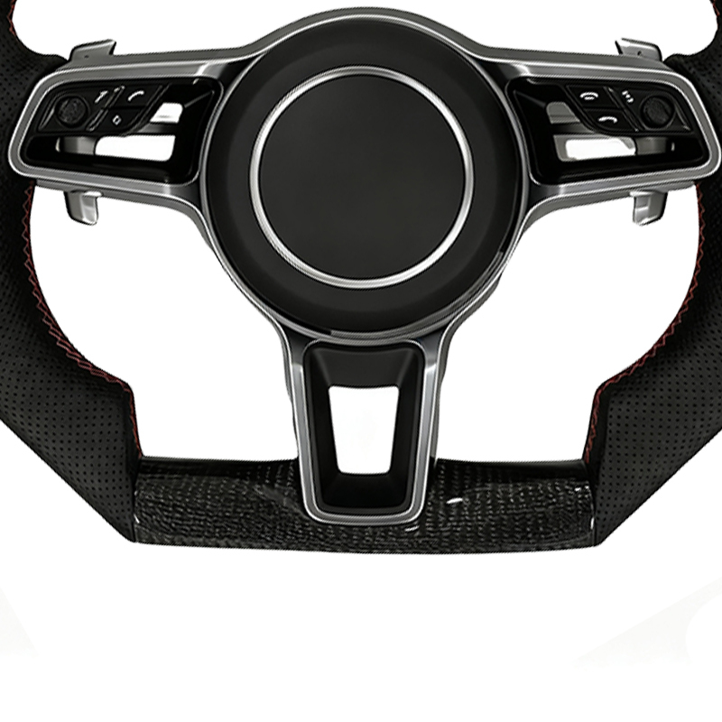 Porsche Cayenne 911 (992) Style  Customized Carbon Fiber Steering Wheel