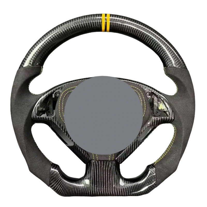Infiniti G37 Q50 Q60 Q70 G25 G35  Carbon  Fiber Steering Wheel Alcantara