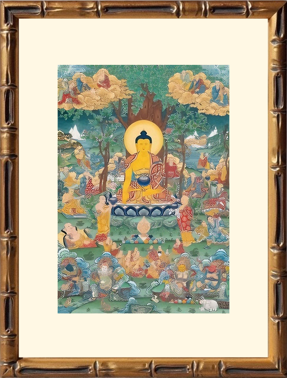 Sakyamuni and the Eighteen Arhats