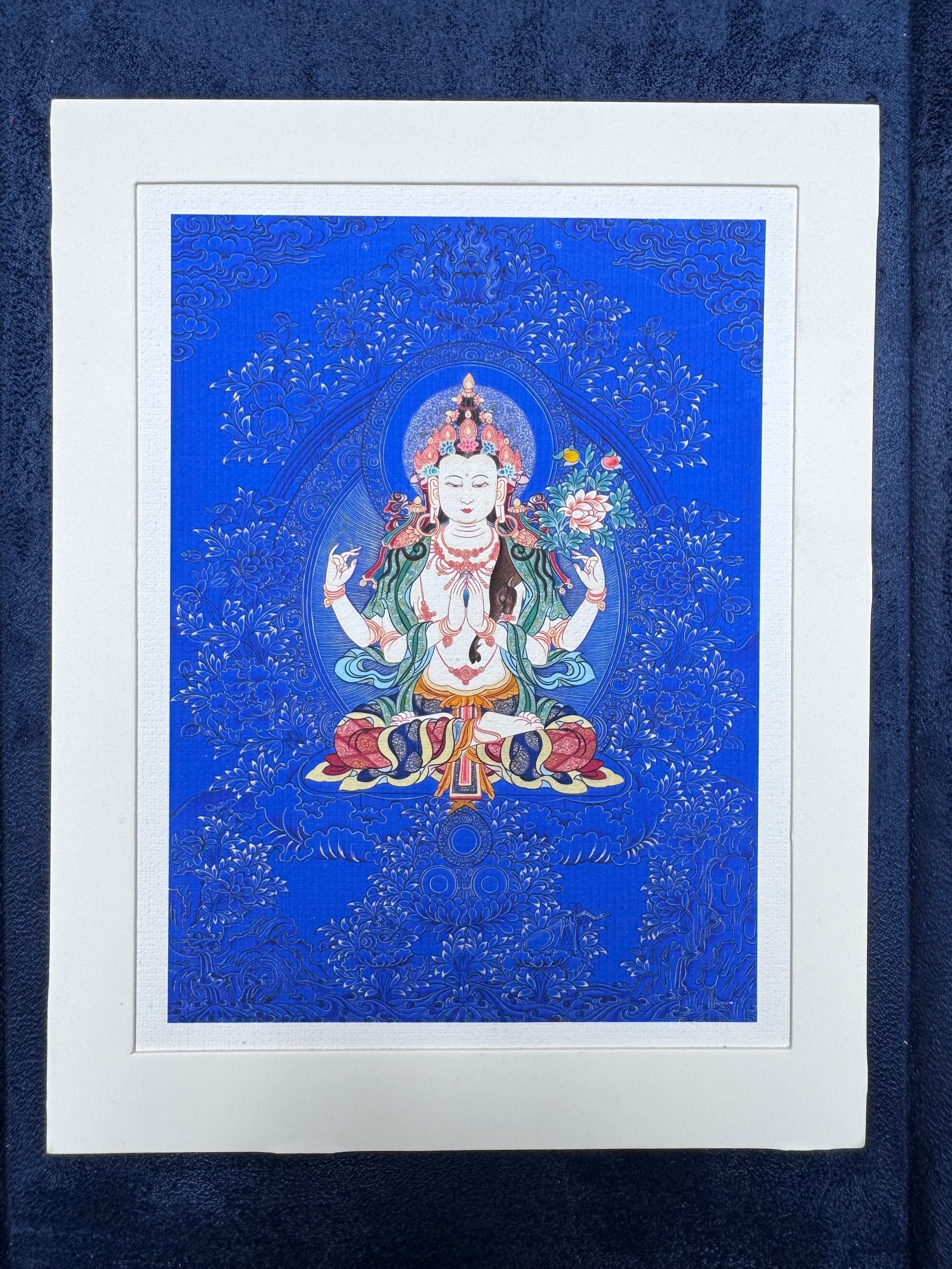 Four-armed Avalokiteśvara