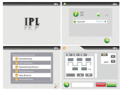 IPL Elight SHR Controller Screen