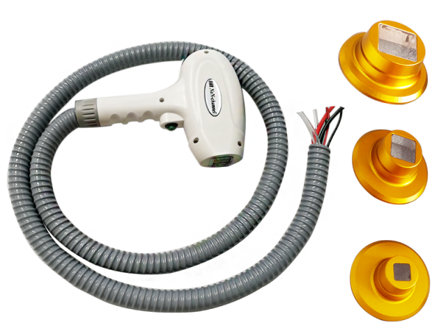 Changeable Spot Size 808nm diode laser handpiece 6-12bars