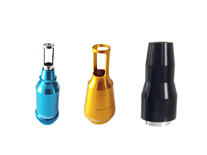 Yag laser hand piece, with 3 filters, 1064nm+532nm, without connector