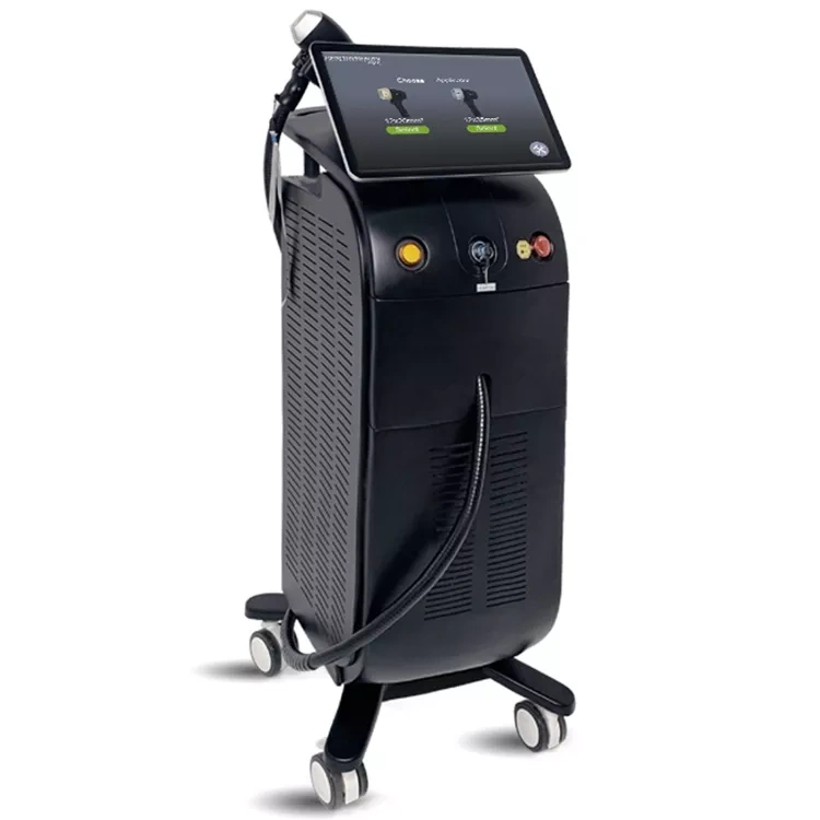 Three wavelength 808nm 755nm 1064nm diode laser machine
