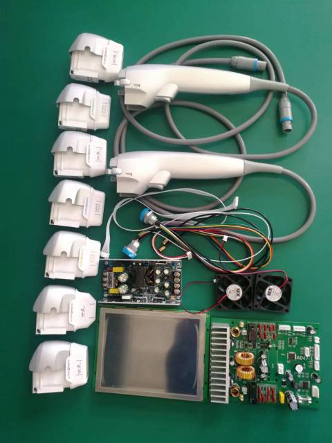 7D Hifu Kits Double Handle with 7 Hifu Cartridges