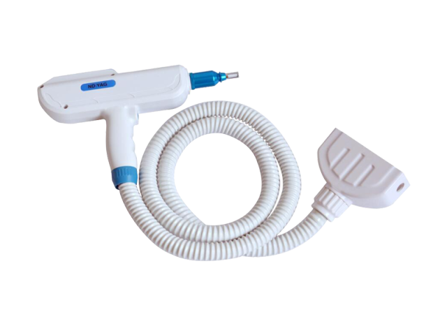 nd yag laser spare parts nd yag laser handpdiece with three laser lens tips 1064nm 532nm 1320nm