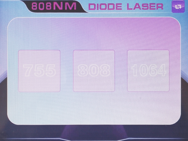 8 Inch LCD Screen Controller for 808nm diode laser and nd yag laser machine