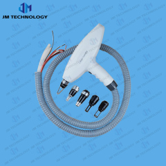 White nd yag laser hand piece for q switch nd yag laser tattoo removal machine with laser lens 1064nm 532nm 1320nm,Weifang JM Electronics Co., Ltd,White nd yag laser hand piece for q switch nd yag laser tattoo removal machine with laser lens 1064nm 532nm 1320nm
