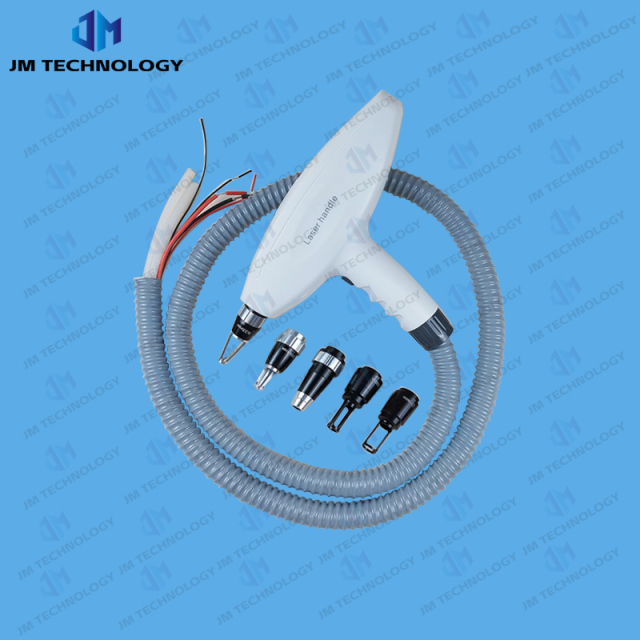 White nd yag laser hand piece for q switch nd yag laser tattoo removal machine with laser lens 1064nm 532nm 1320nm,Weifang JM Electronics Co., Ltd,White nd yag laser hand piece for q switch nd yag laser tattoo removal machine with laser lens 1064nm 532nm 1320nm