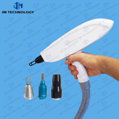 White nd yag laser hand piece for q switch nd yag laser tattoo removal machine with laser lens 1064nm 532nm 1320nm,Weifang JM Electronics Co., Ltd,White nd yag laser hand piece for q switch nd yag laser tattoo removal machine with laser lens 1064nm 532nm 1320nm