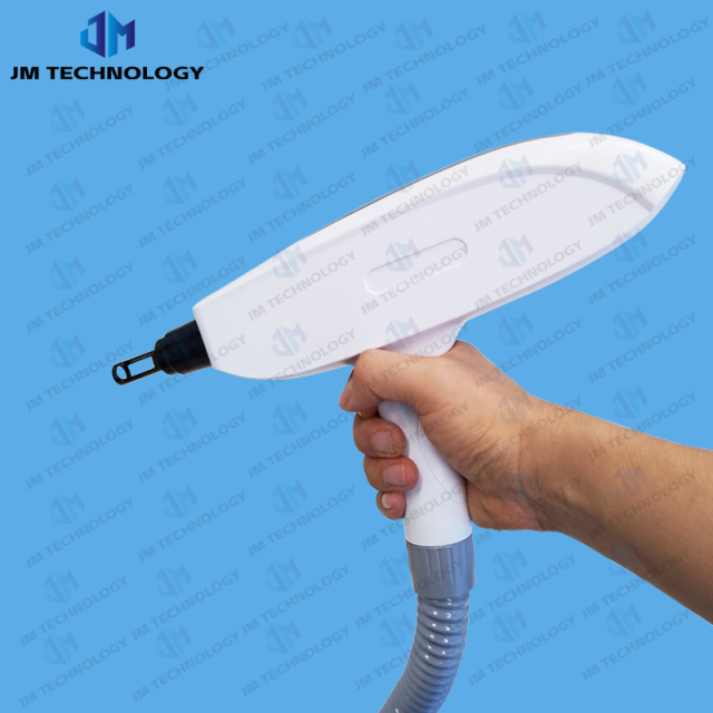 White nd yag laser hand piece for q switch nd yag laser tattoo removal machine with laser lens 1064nm 532nm 1320nm,Weifang JM Electronics Co., Ltd,White nd yag laser hand piece for q switch nd yag laser tattoo removal machine with laser lens 1064nm 532nm 1320nm