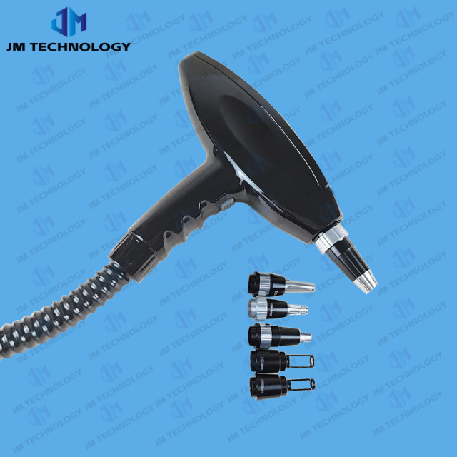 Black color Nd Yag Laser piece for q switch nd yag laser tattoo removal machine with laser lens 1064nm 532nm 1320nm,Weifang JM Electronics Co., Ltd,Black color Nd Yag Laser piece for q switch nd yag laser tattoo removal machine with laser lens 1064nm 532nm 1320nm