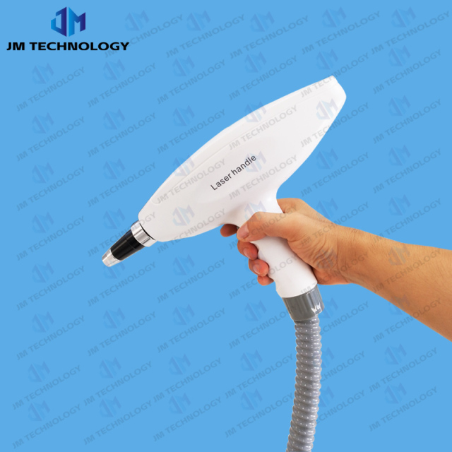 White nd yag laser hand piece for q switch nd yag laser tattoo removal machine with laser lens 1064nm 532nm 1320nm,Weifang JM Electronics Co., Ltd,White nd yag laser hand piece for q switch nd yag laser tattoo removal machine with laser lens 1064nm 532nm 1320nm