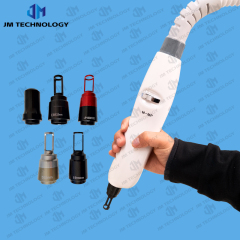 White pico laser hand piece for q switch nd yag laser tattoo removal machine with laser lens 1064nm 532nm 1320nm,Weifang JM Electronics Co., Ltd,White pico laser hand piece for q switch nd yag laser tattoo removal machine with laser lens 1064nm 532nm 1320nm