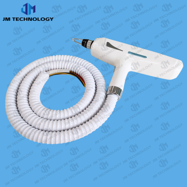 White nd yag laser hand piece for q switch nd yag laser tattoo removal machine with laser lens 1064nm 532nm 1320nm,Weifang JM Electronics Co., Ltd,White nd yag laser hand piece for q switch nd yag laser tattoo removal machine with laser lens 1064nm 532nm 1320nm