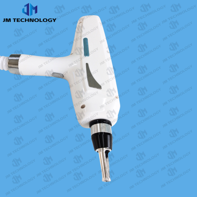 White nd yag laser hand piece for q switch nd yag laser tattoo removal machine with laser lens 1064nm 532nm 1320nm,Weifang JM Electronics Co., Ltd,White nd yag laser hand piece for q switch nd yag laser tattoo removal machine with laser lens 1064nm 532nm 1320nm