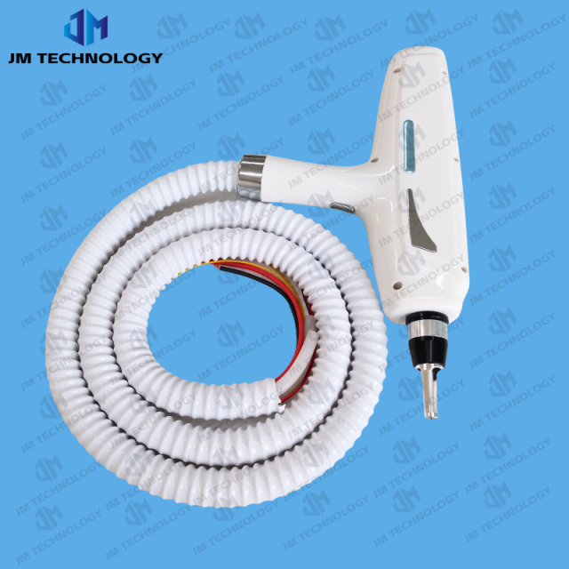 White nd yag laser hand piece for q switch nd yag laser tattoo removal machine with laser lens 1064nm 532nm 1320nm,Weifang JM Electronics Co., Ltd,White nd yag laser hand piece for q switch nd yag laser tattoo removal machine with laser lens 1064nm 532nm 1320nm